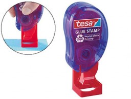 Sello con almohadillas adhesivas tesa Glue Stamp